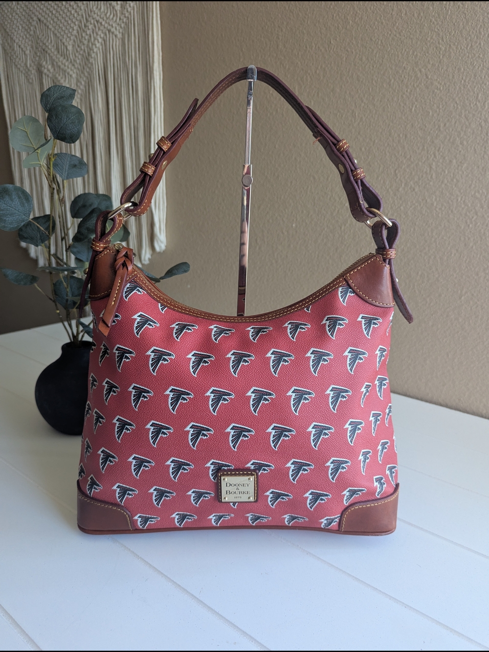 Dooney & Bourke NFL Atlanta Falcons Game Day Hobo Bag.